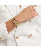 Montre Femme Doré en Acier dorée