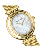 Montre Femme Clare Pearl en Acier dorée