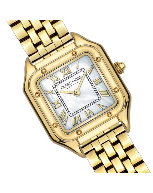 Montre Femme Charlotte en Acier dorée
