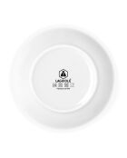 Service à table en Porcelaine Gallus blanc - 18 Pièces