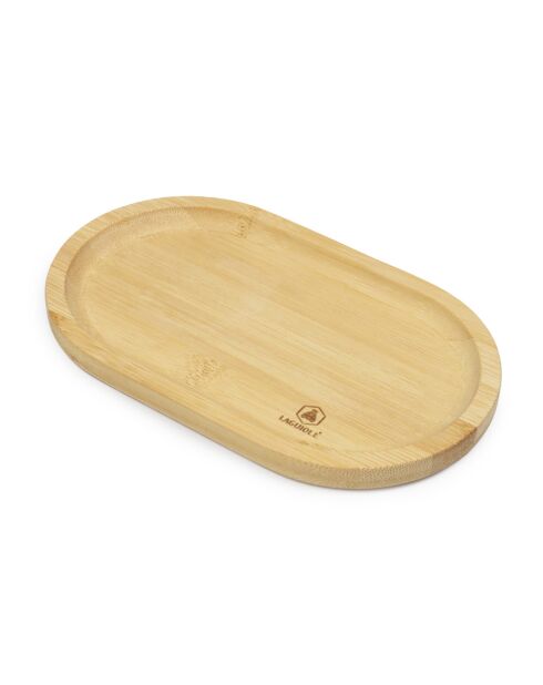 Vassoio in bambù marrone - 20x12x1,5 cm