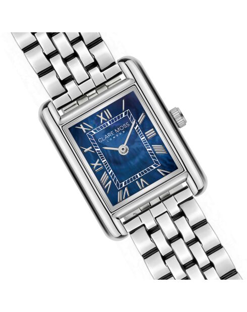 Montre Femme Polo en Acier argentée