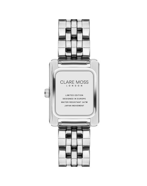Montre Femme Polo en Acier argentée