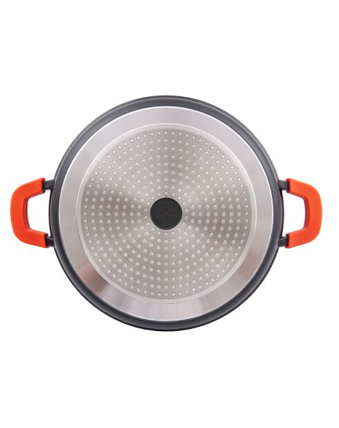 Sautoir anti-adhésif céramique Greblon CK2 induction noir - 5.5 L