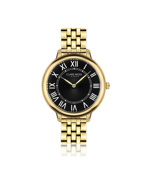 Montre Femme Victoria en Acier dorée
