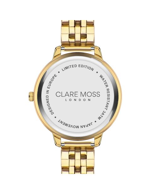 Montre Femme Victoria en Acier dorée