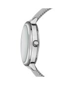 Montre Femme Rose en Acier argentée