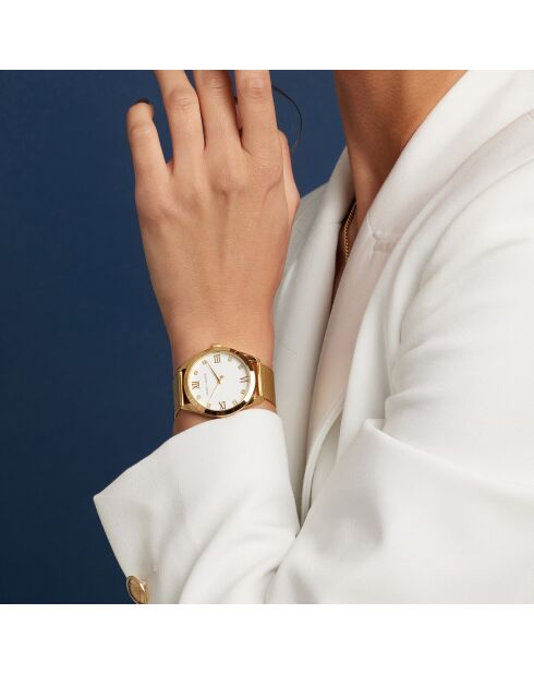 Montre Femme Porto en Acier dorée