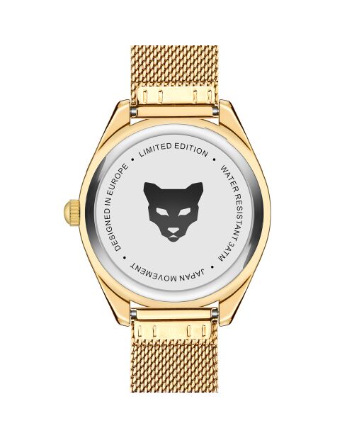 Montre Femme Porto en Acier dorée