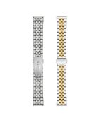 Montre Femme Geneva MOP en Acier doré/argenté