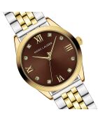 Montre Femme Marrakech en Acier doré/argenté