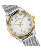 Montre Femme en Acier argentée