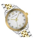 Montre Femme Athens en Acier doré/argenté