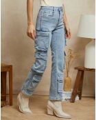 Blaue Jeanshose Mollo