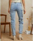 Blaue Jeanshose Mollo