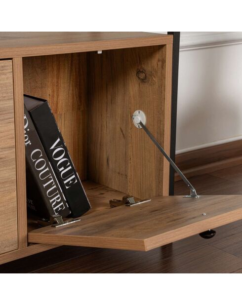 Console Solace pin/noir - 120x77x29.5 cm