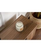 Porta TV Serenity noce/nero - 180x50x29,5 cm