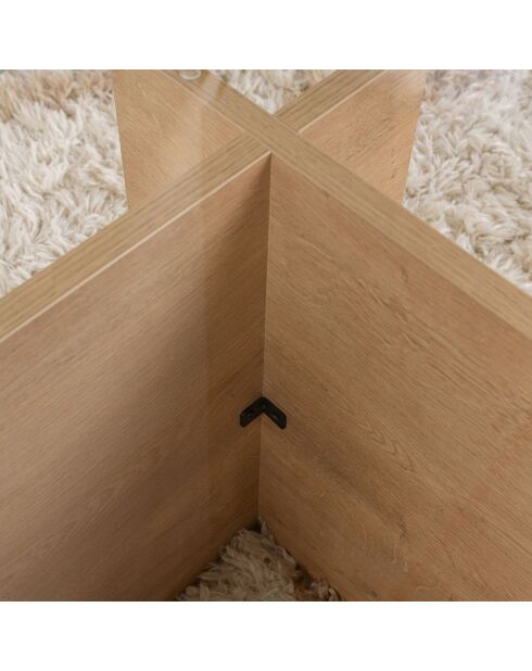 Vetrino Honey Couchtisch - 105x40x65 cm