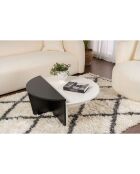 Table basse Orion noir/blanc