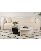 Table basse Orion noir/blanc