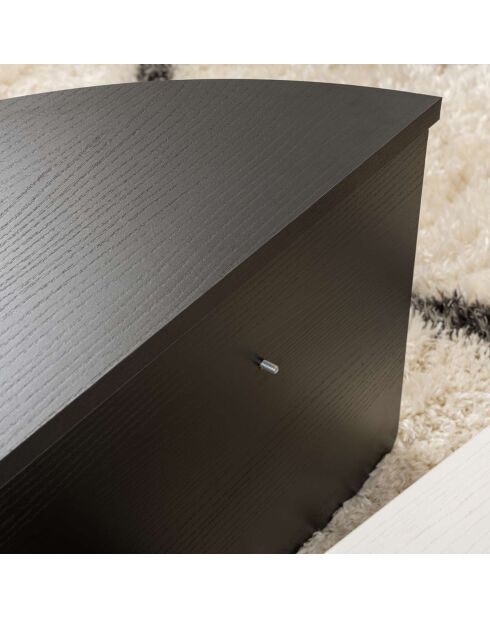 Table basse Orion noir/blanc