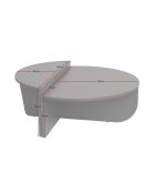 Table basse Orion noire