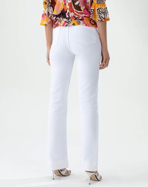 Traditionelle weiße Jeans