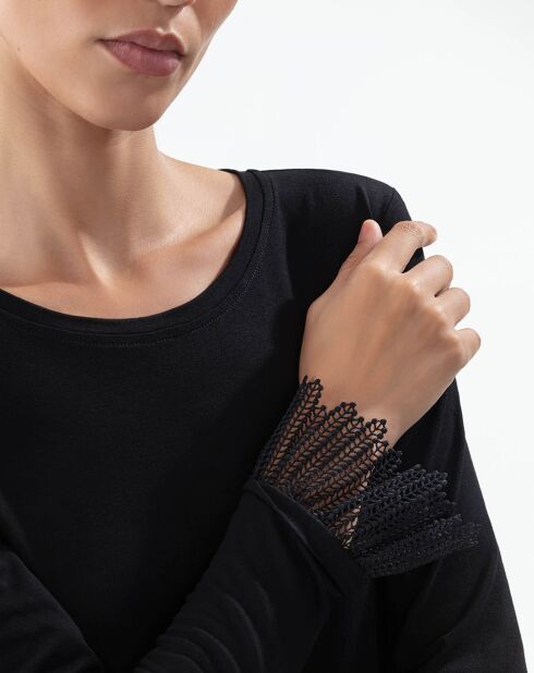 T-Shirt Couture noir