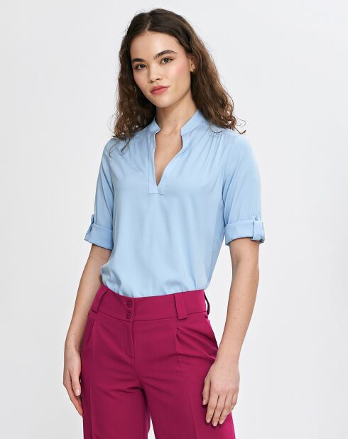 Blouse Constance bleu clair