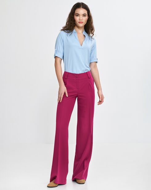 Blouse Constance bleu clair
