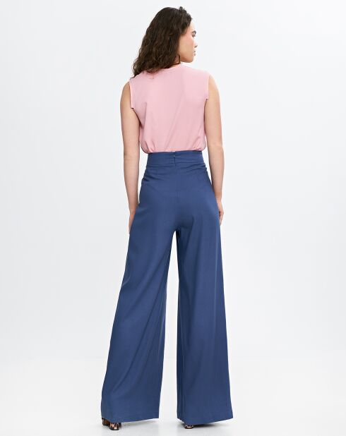 Rosafarbene Bluse Solène