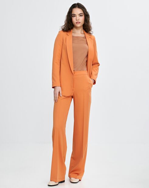 Kamelfarbene Bluse Laura