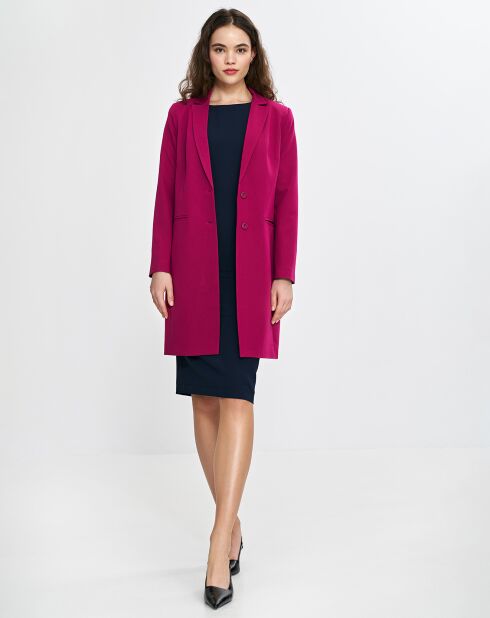 Robe Arlette bleu marine