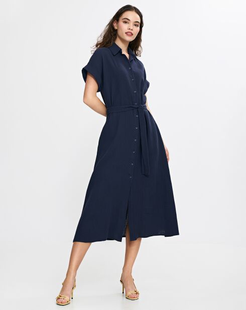 Robe Yasmina bleu marine