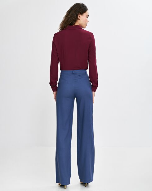 Pantalon Marion bleu