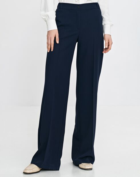 Pantalon Martine bleu marine