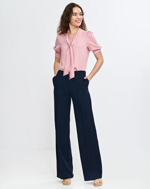 Pantalon Martine bleu marine
