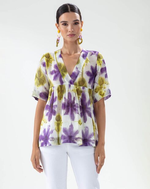 Tie & Dye Bluse Arome
