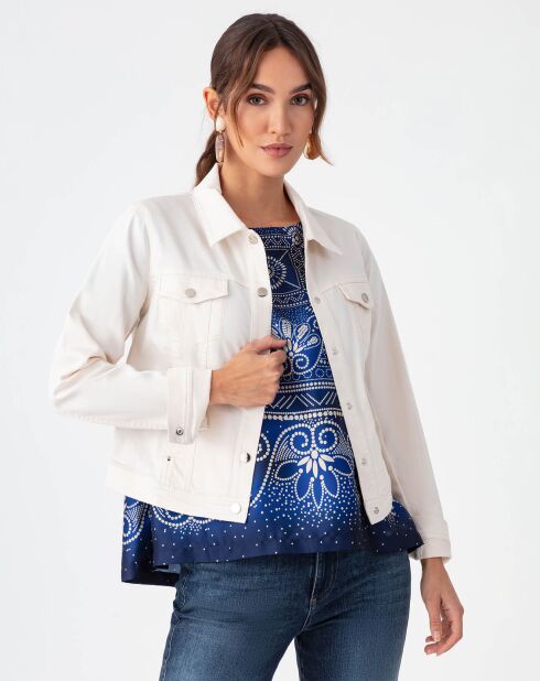 Jasje met vanillekleurige wolken