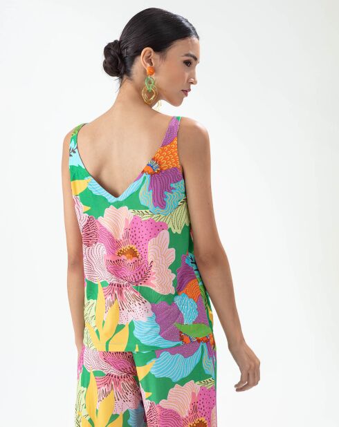 Top Luce gekleurde bloemen