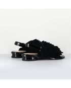 Sandales en Cuir Alison noires