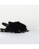 Sandales en Cuir Alison noires