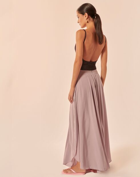 Jupe Longue April lilac