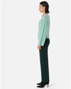 Pull en Laine & Mohair mélangés Emo testa green