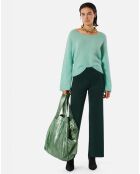 Pull en Laine & Mohair mélangés Emo testa green