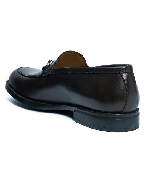 Mocassins Bit en Cuir marron