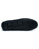 Mocassins Driver en Velours de Cuir marine
