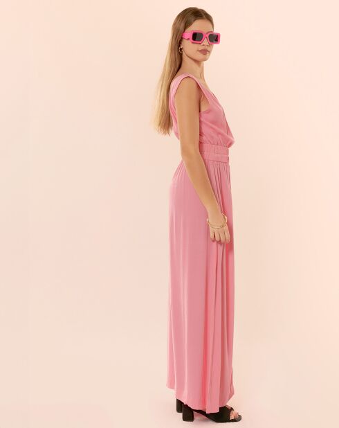 Langes Kleid mit Zigeunermotiv