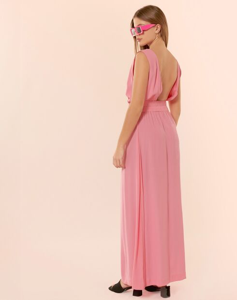 Langes Kleid mit Zigeunermotiv