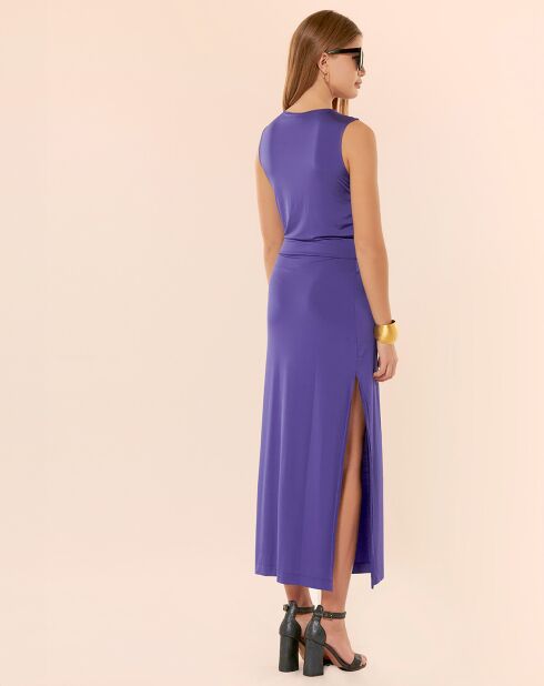 Lucy ultra violette lange jurk